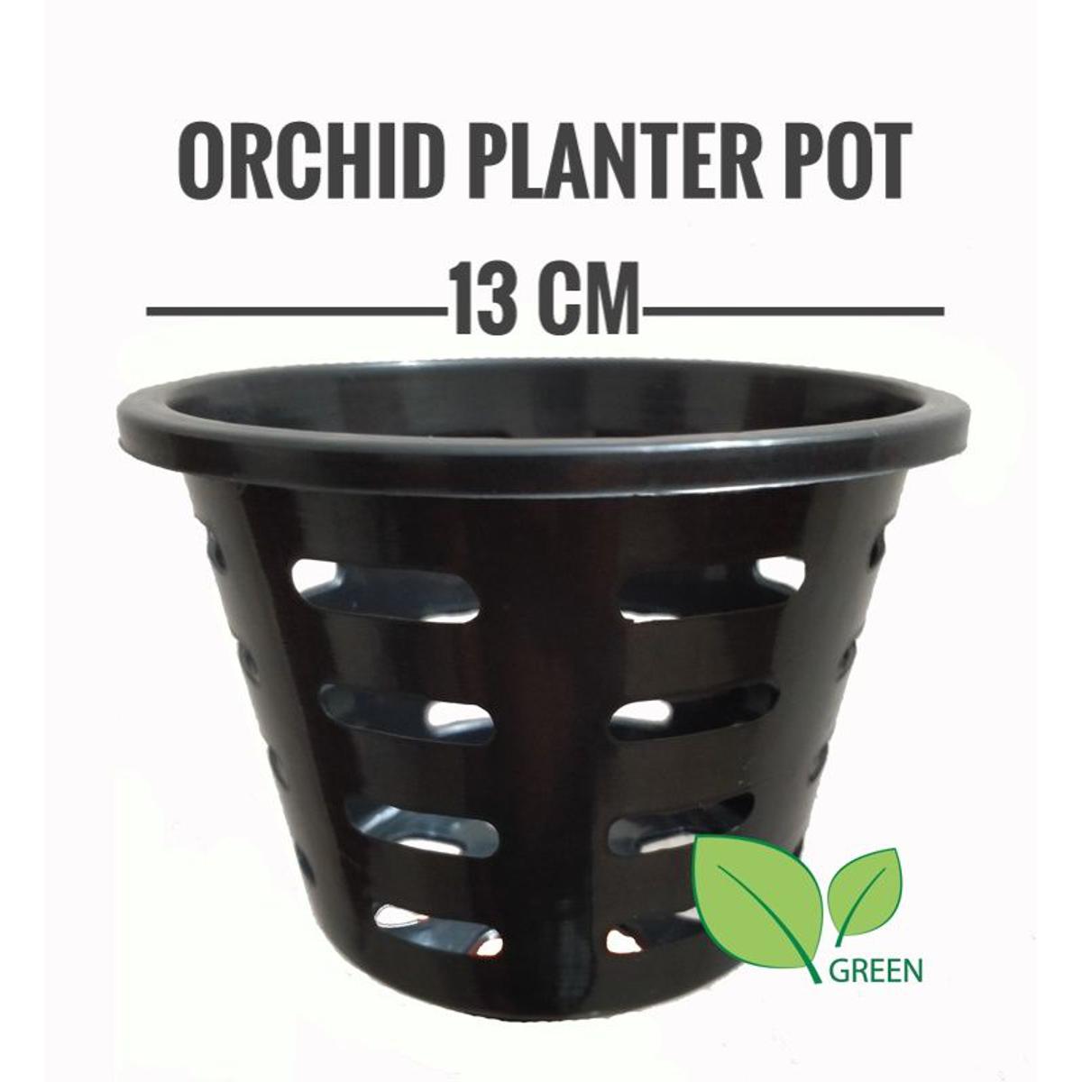Orchid pot planter 13cm 5 pieces