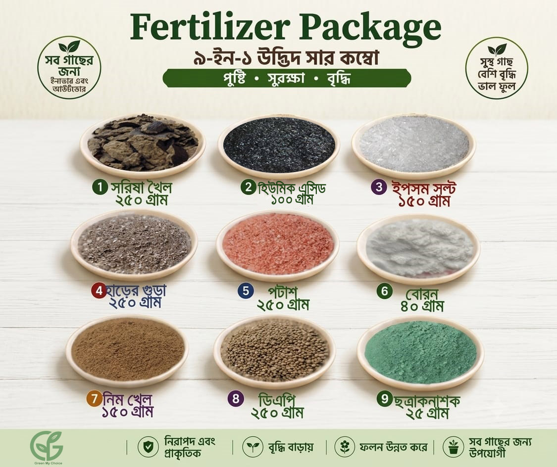 Fertilizer Package- All fertilizer in one